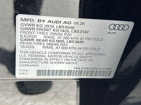New 2027 Audi Q6 e-tron Premium Plus AWD/4WD image 25