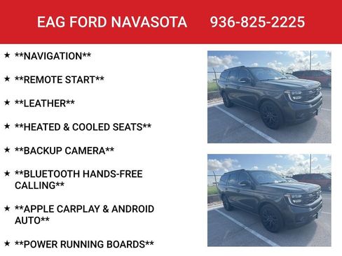 Used 2025 Ford Expedition Platinum w/ Stealth Appearance Package AWD/4WD image 2