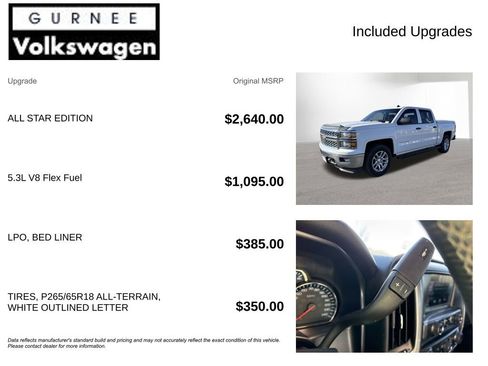 Used 2014 Chevrolet Silverado 1500 LT w/ All Star Edition image 4