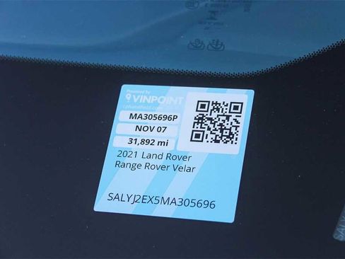 Used 2021 Land Rover Range Rover Velar S image 29