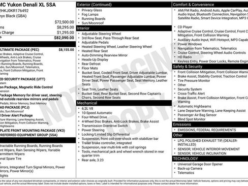 Used 2019 GMC Yukon XL Denali w/ Denali Ultimate Package image 5