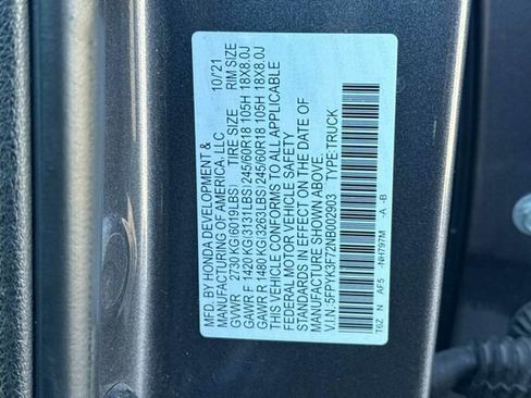 Used 2022 Honda Ridgeline RTL-E image 28