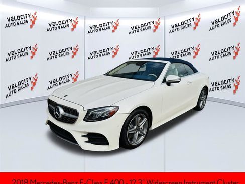 Used 2018 Mercedes-Benz E 400 4MATIC Cabriolet w/ Premium 2 Package (Q02) image 19