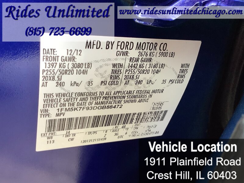 Used 2013 Ford Explorer Limited FWD image 37
