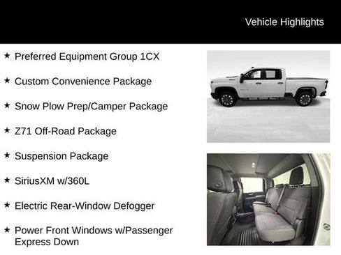 Certified 2024 Chevrolet Silverado 2500 Custom w/ Custom Convenience Package AWD/4WD image 27