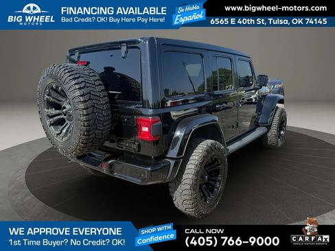 Used 2021 Jeep Wrangler Unlimited Sahara AWD/4WD image 5