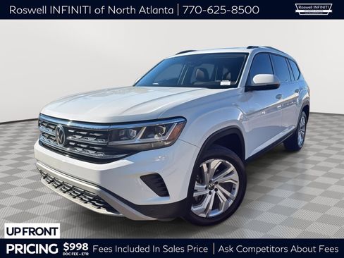 Used 2021 Volkswagen Atlas SE w/ Panoramic Sunroof Package image 1