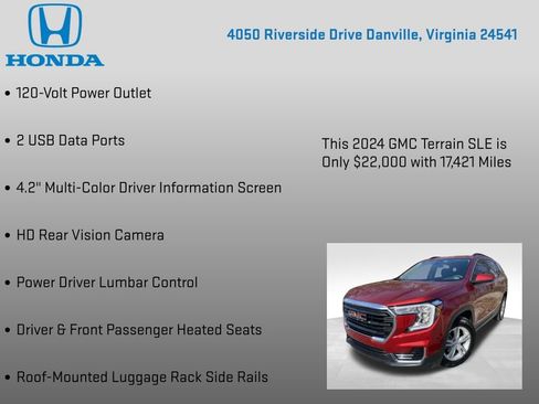 Used 2024 GMC Terrain SLE w/ Driver Convenience Package image 27