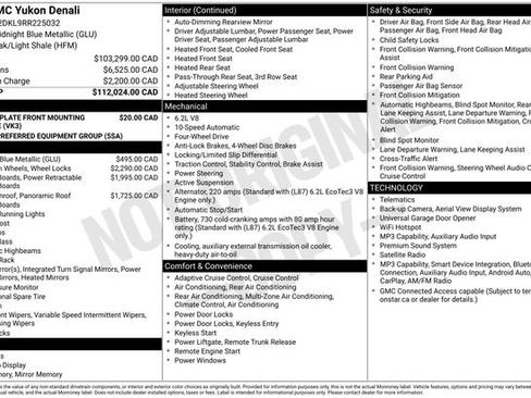 Used 2024 GMC Yukon Denali AWD/4WD image 19