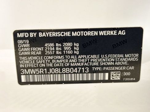 Used 2020 BMW 330i Sedan w/ Convenience Package RWD image 33