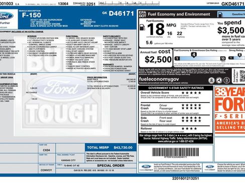 Used 2016 Ford F150 XLT AWD/4WD image 54