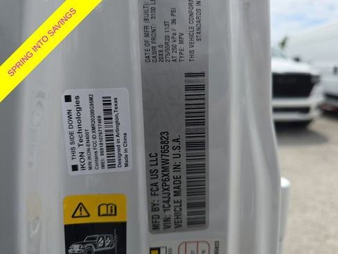 Certified 2021 Jeep Wrangler Unlimited Sahara w/ Cold Weather Group image 31