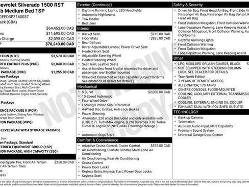 Used 2023 Chevrolet Silverado 1500 RST w/ Rally Edition AWD/4WD image 34