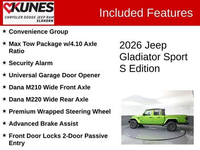 New 2026 Jeep Gladiator Sport