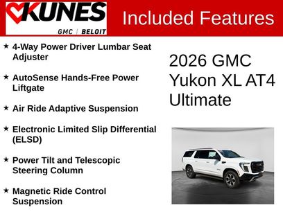 New 2026 GMC Yukon XL AT4 Ultimate