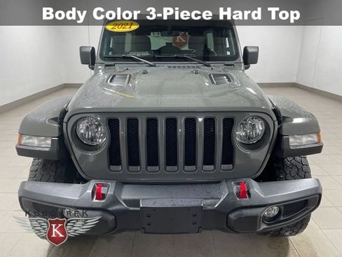 Used 2021 Jeep Wrangler Unlimited Rubicon w/ Uconnect 4C Nav & Sound Group image 2