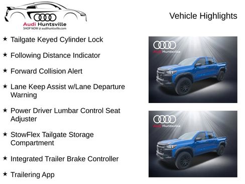 Used 2023 Chevrolet Colorado Trail Boss w/ LPO, Skid Plate Package AWD/4WD image 15