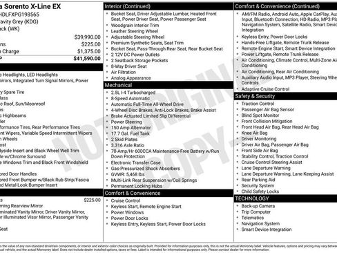 Used 2023 Kia Sorento X-Line EX image 2