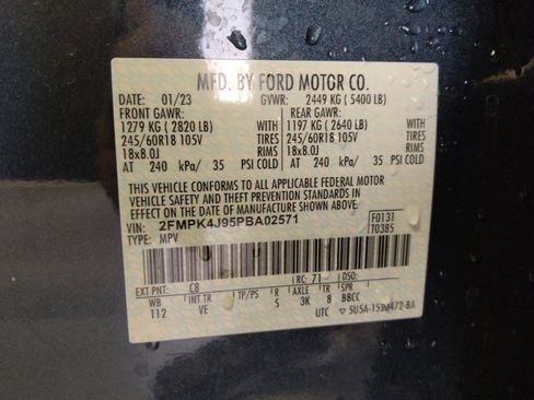Used 2023 Ford Edge SEL AWD/4WD image 33