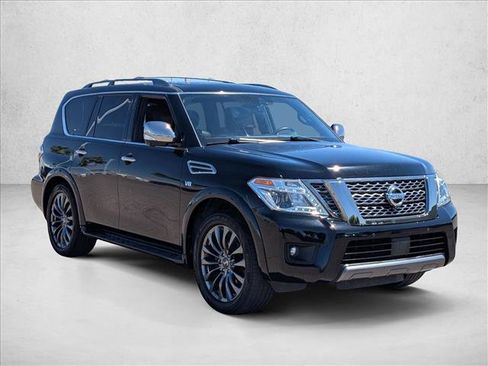 Used 2020 Nissan Armada Platinum w/ Platinum Reserve Package RWD image 3