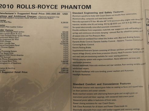 Used 2010 Rolls-Royce Phantom Sedan image 24