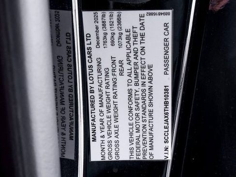 Used 2026 Lotus Emira RWD image 58