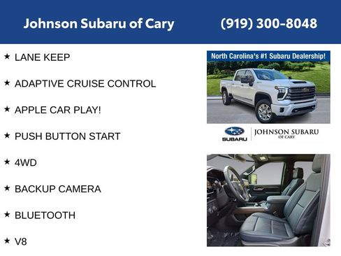 Used 2025 Chevrolet Silverado 2500 High Country w/ Technology Package image 12