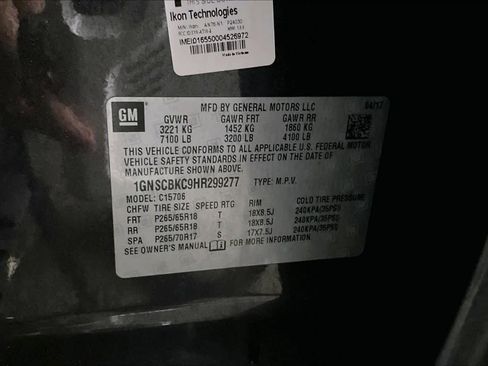 Used 2017 Chevrolet Tahoe LT image 32