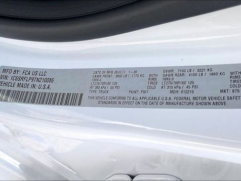 New 2026 RAM 1500 Rebel w/ Rebel Level 2 Equipment Group AWD/4WD image 15