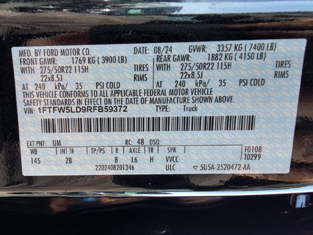 Used 2024 Ford F150 Lariat w/ Equipment Group 502A High AWD/4WD image 25
