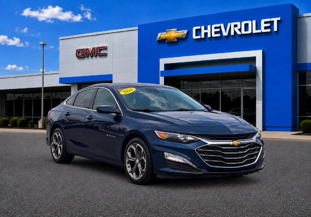 Used 2022 Chevrolet Malibu LT w/ Leather Package FWD image 1