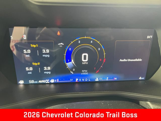 New 2026 Chevrolet Colorado Trail Boss AWD/4WD image 16