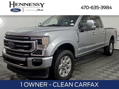 Certified 2021 Ford F250 Platinum w/ FX4 Off-Road Package