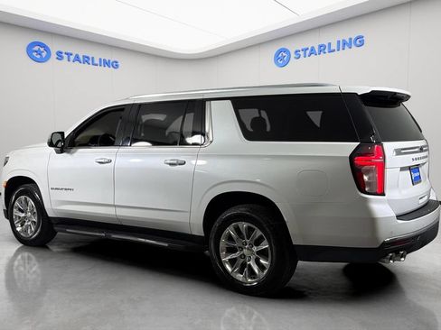 Used 2021 Chevrolet Suburban Premier w/ Premium Package RWD image 4