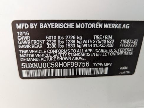 Used 2017 BMW X6 sDrive35i image 21