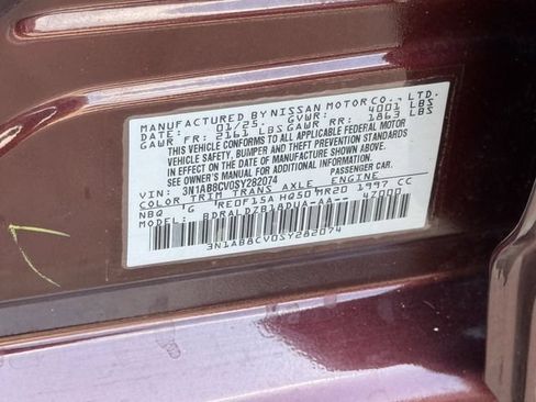Used 2025 Nissan Sentra SV FWD image 26