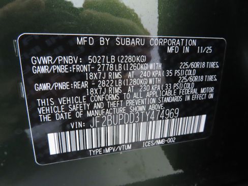 New 2026 Subaru Outback Limited image 30