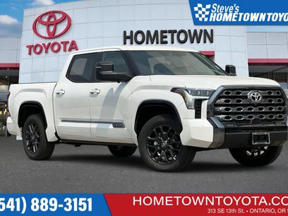 New 2026 Toyota Tundra Platinum