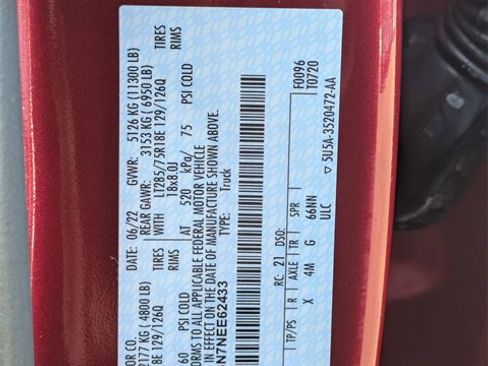 Used 2022 Ford F350 Lariat w/ Tremor Off-Road Package image 44