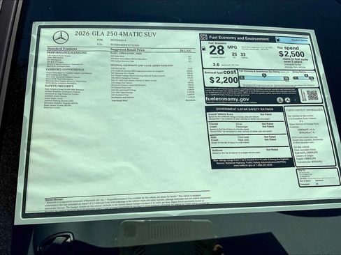Certified 2026 Mercedes-Benz GLA 250 4MATIC image 26