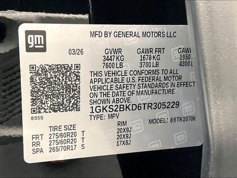 New 2026 GMC Yukon Elevation w/ Elevation Premium Package AWD/4WD image 20