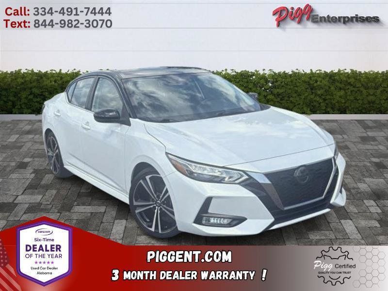 Used 2021 Nissan Sentra SR FWD image 1