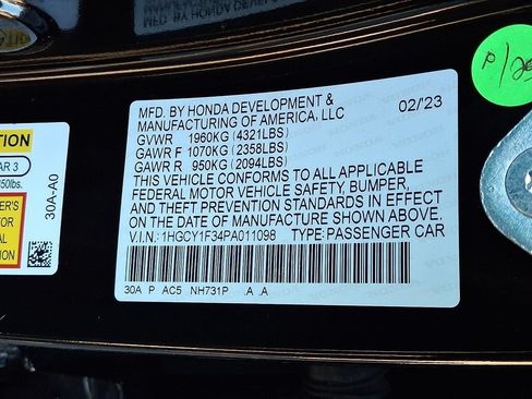 Used 2023 Honda Accord EX image 28