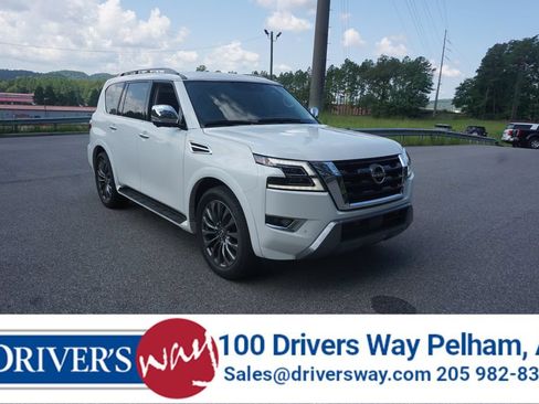 Used 2023 Nissan Armada Platinum w/ Cargo Package RWD image 1