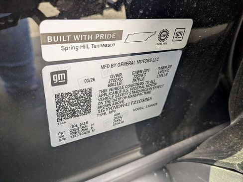 New 2026 Cadillac XT5 Premium Luxury w/ LPO, ONYX Package image 38