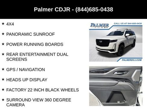 Used 2021 Cadillac Escalade Sport w/ Driver Assist Tech Package AWD/4WD image 6