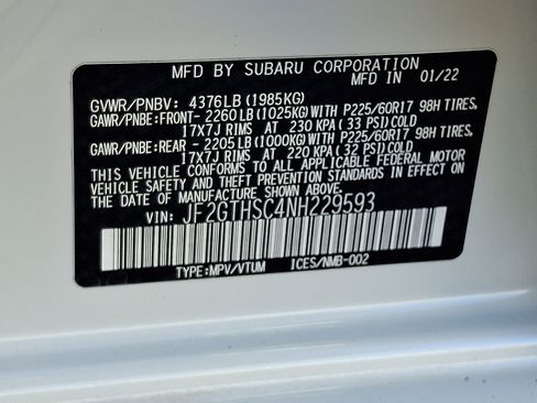 Certified 2022 Subaru Crosstrek 2.5i Sport w/ Moonroof Package image 28