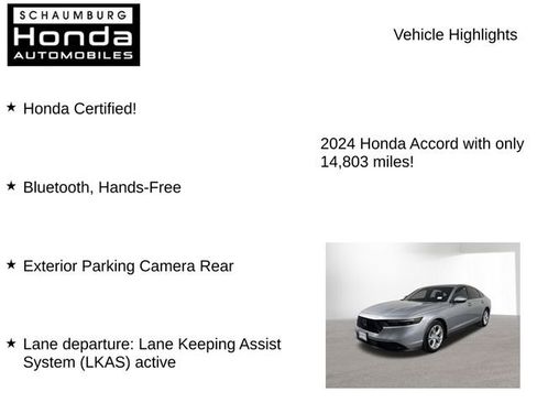 Used 2024 Honda Accord LX image 7