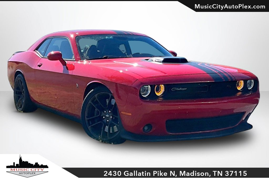Used 2021 Dodge Challenger R/T Scat Pack w/ Shaker Package RWD image 1