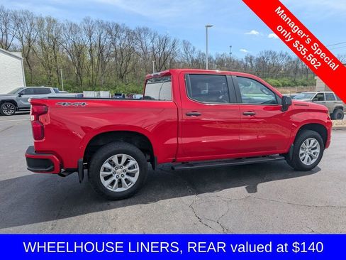 Used 2023 Chevrolet Silverado 1500 Custom w/ LPO, Dark Essentials Package AWD/4WD image 9